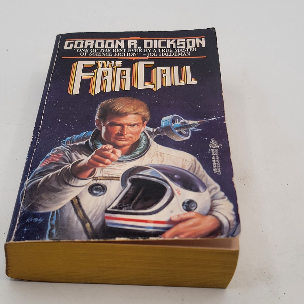 Gordon R. Dickson The Far Call Paperback 1989 First Tor Edition Sci-Fi Good